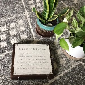 Good Morning Wall Art Farm House